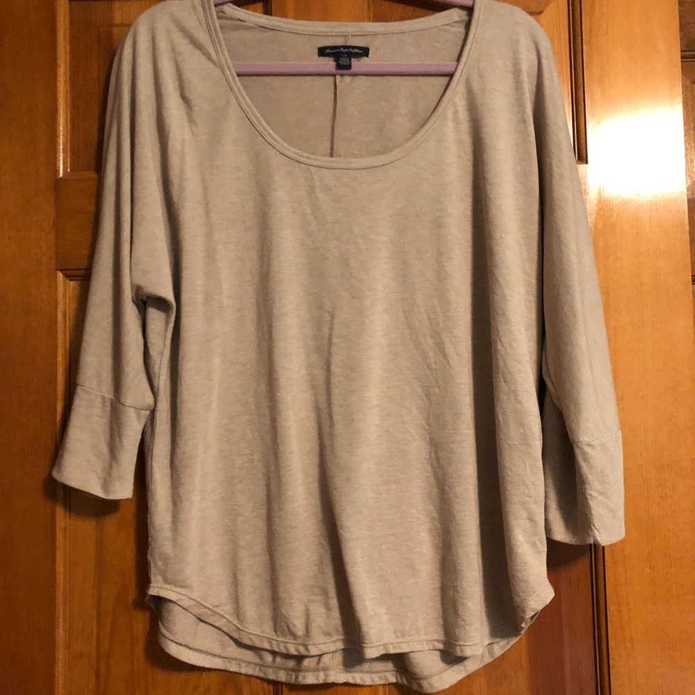 American Eagle scoop neck long sleeve